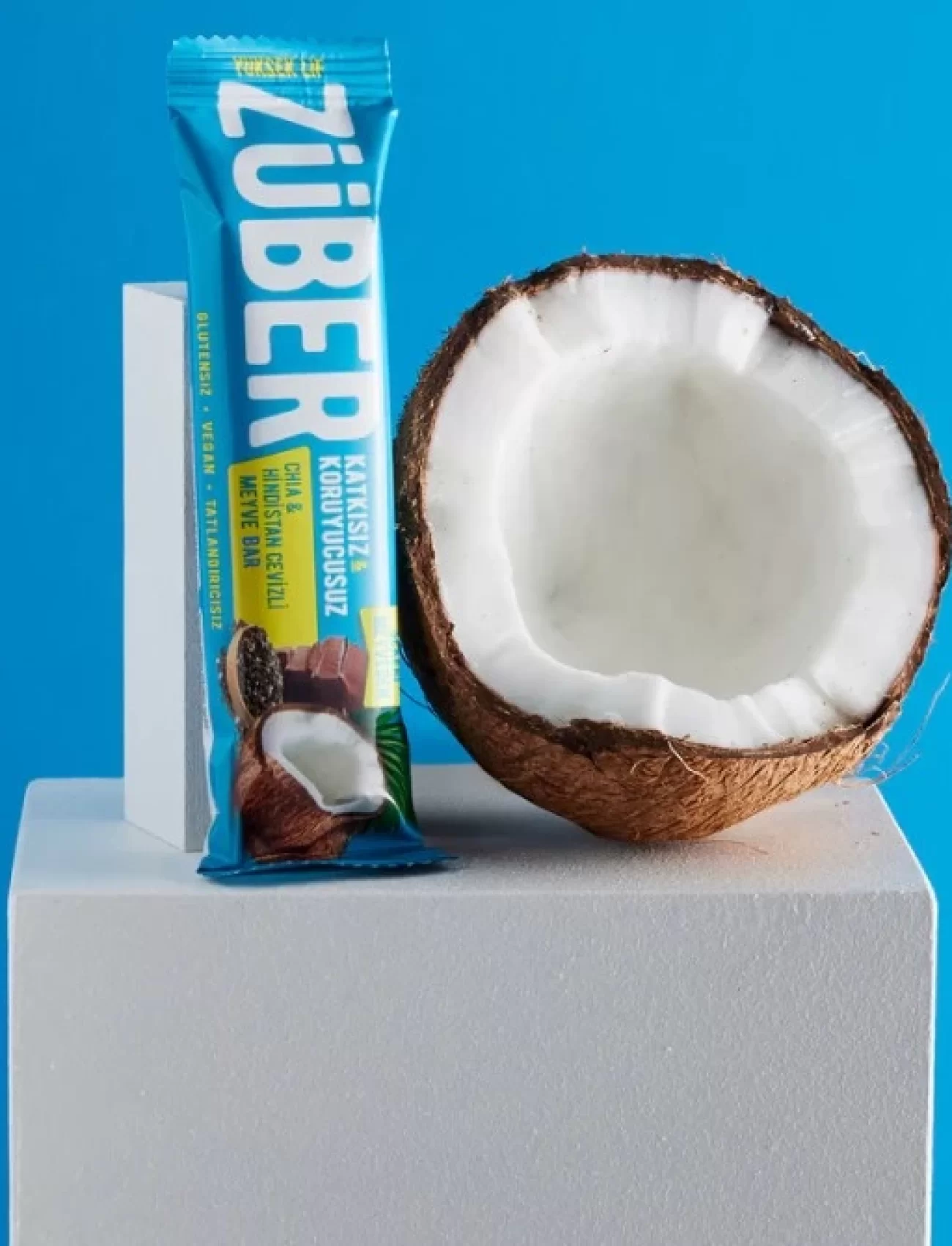 Züber Meyve Barı 40 Gr Chia Ve Hindistan Cevizli