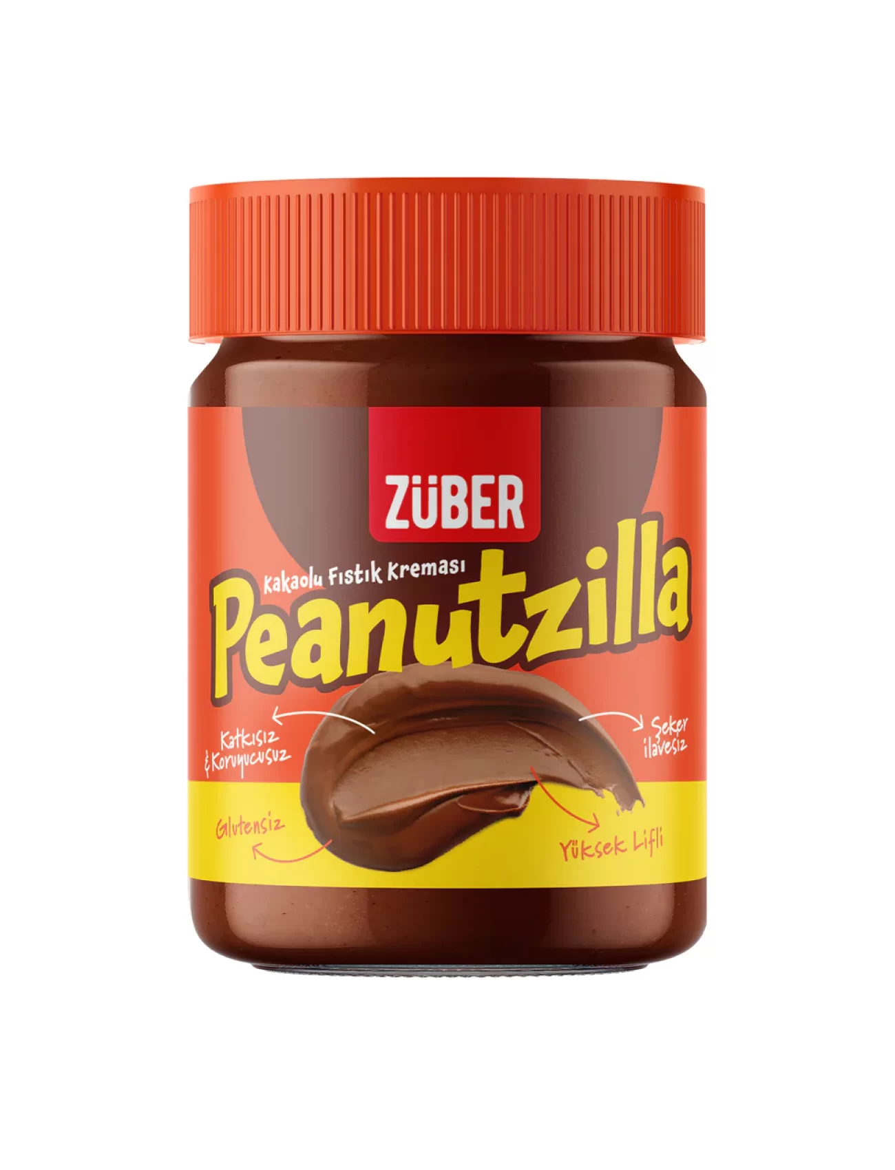 Züber Peanutzilla Kakaolu Fıstık Ezmesi 315 Gr