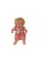 0073 60 CM DOLGU GÖVDELİ SAÇLI BÜYÜK BEBEK
