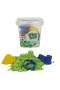 0454 Crafy Oyun Kumu Seti Yeşil 350 g