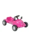 07 302P Herby Pedallı Araba Metalik Pembe -Pilsan