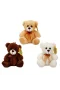 0998 SUN-JHN-PFF-SK PELUŞ AYI OTURAN KURDELELİ 21CM 2R