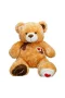 1018 Puffy Friens Kurdelalı Peluş Ayı
