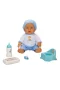 1030141 Sesli Bebelou Tuvalet Zamanı Bebek Seti 32 cm -Sunman