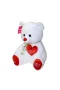 1030B Selay, Yumoş Ayıcık Beyaz 47cm