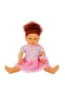 1060011 Lila Sesli Saçlı Et Bebek 60 cm