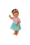 1060011 Lila Sesli Saçlı Et Bebek 60 cm