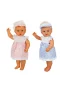 1060011 Lila Sesli Saçlı Et Bebek 60 cm