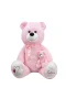 1085P Yavrulu Peluş Ayı Pembe 95 cm