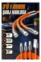 120W 3 İn 1 Uyumlu Silikon Şarj Kablosu Hızlı Şarj Kablosu