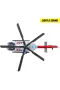 203719035 Giant HelicopterAirbus H1450 light sound manual winch wind up pr