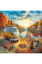 20810 PUZZLE 1000 VOS VOS CAMP FİRE ST SUNSET