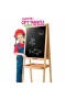 2195 AYAKLI ÇİFT TARAFLI MANYETİK AHŞAP YAZI TAHTASI