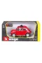 22099 Burago Fiat 500L 168 Kırmızı 1:24 -Sunman