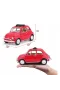 22099 Burago Fiat 500L 168 Kırmızı 1:24 -Sunman