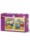 4489 Penguenler 12+24 Parça Çocuk Puzzle -Art Puzzle