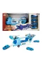 4782 SUN-RYL-MXX-GARAJ SET POLİS AMBULANS ASKER TAŞIYICI HELİKOPTER ARB 3R
