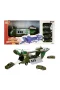 4782 SUN-RYL-MXX-GARAJ SET POLİS AMBULANS ASKER TAŞIYICI HELİKOPTER ARB 3R