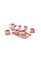 4939 SUN-YFN-LCH-METAL ÇAY SETİ ÇİÇEK DSN 2A 12PRÇ