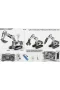4D-E3 METAL DEĞİŞEBİLEN 3 BAŞLIKLI DUMAN ATAN İŞ MAKİNASI
