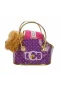 50585 Cutekins Taşıma Çantalı Peluş Köpek -Sunman