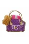 50585 Cutekins Taşıma Çantalı Peluş Köpek -Sunman