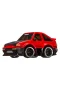 558958 CarTuned JDM 1985-87 Sprinter Trueno GT-Apex AE86 - Siyah Kırmızı Araba