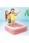 57100 Intex Şişme Taban Mini Kare Havuz 86x86x25 cm