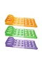 58890 RENKLİ BARDAKLI YATAK 188X71