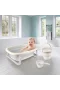 7273 KATLANABİLİR ÜÇLÜ BEBEK BANYO SETİ STONE GRİ