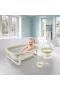 7273 KATLANABİLİR ÜÇLÜ BEBEK BANYO SETİ STONE GRİ