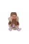 7959 60 CM TRİKOLU HIRKALI SAÇLI BÜYÜK BEBEK