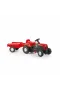 8146 OYUNCAK ROMORKLU TRAKTOR KIRMIZI