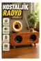 Ahşap Tasarımlı Nostaljik Radyo – Bluetooth | FM AM SW
