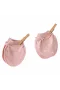 Andywawa AC23070 Floral 100% Organic Cotton Prematüre Eldiven Pink