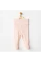 Andywawa Ac24706 Jacquard Patikli Bebek Pantolon Pink