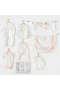 Andywawa Ac25551 Newborn Set Pınk Baloons 10lu Hastane Çıkışı Ekru