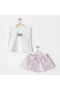 Andywawa Ac25575 Magical Butterlfy 2li Bebe Takım Lila