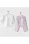 Andywawa Ac25578 Magical Butterlfy 2li Bebe Takım Lila