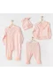 Andywawa Ac25592 Chic Girl 4lü Hastane Çıkışı Salmon