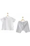Andywawa Ac25894 2li Basic Bebe Takım Grey Melange