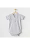 Andywawa Ac25896 Basic Bebe Body Grey Melange