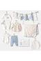 Andywawa Ac25911 Newborn Set Dino 10lu Hastane Çıkışı Beige
