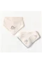 Andywawa Ac25923 Bibs Dino 2li Bebek Fular Beige
