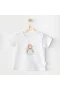 Andywawa Ac25977 Casual Bebek Tişört White