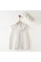 Andywawa Ac26641 Baby Chic Tulum Takım Ekru