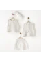 Andywawa Ac26643 Baby Chic 3lü Takım Ekru