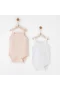 Andywawa Ac26760 Special Modal 2li Askılı Body Pink White