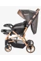 Baby Care 65 Capron Gold Çift Yönlü Puset Kahve