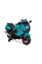 Babyhope 438a Xmx-316 Ledli Akülü Motor 12 Volt Turkuaz